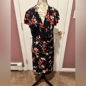 Flowered Ralph Loren dress